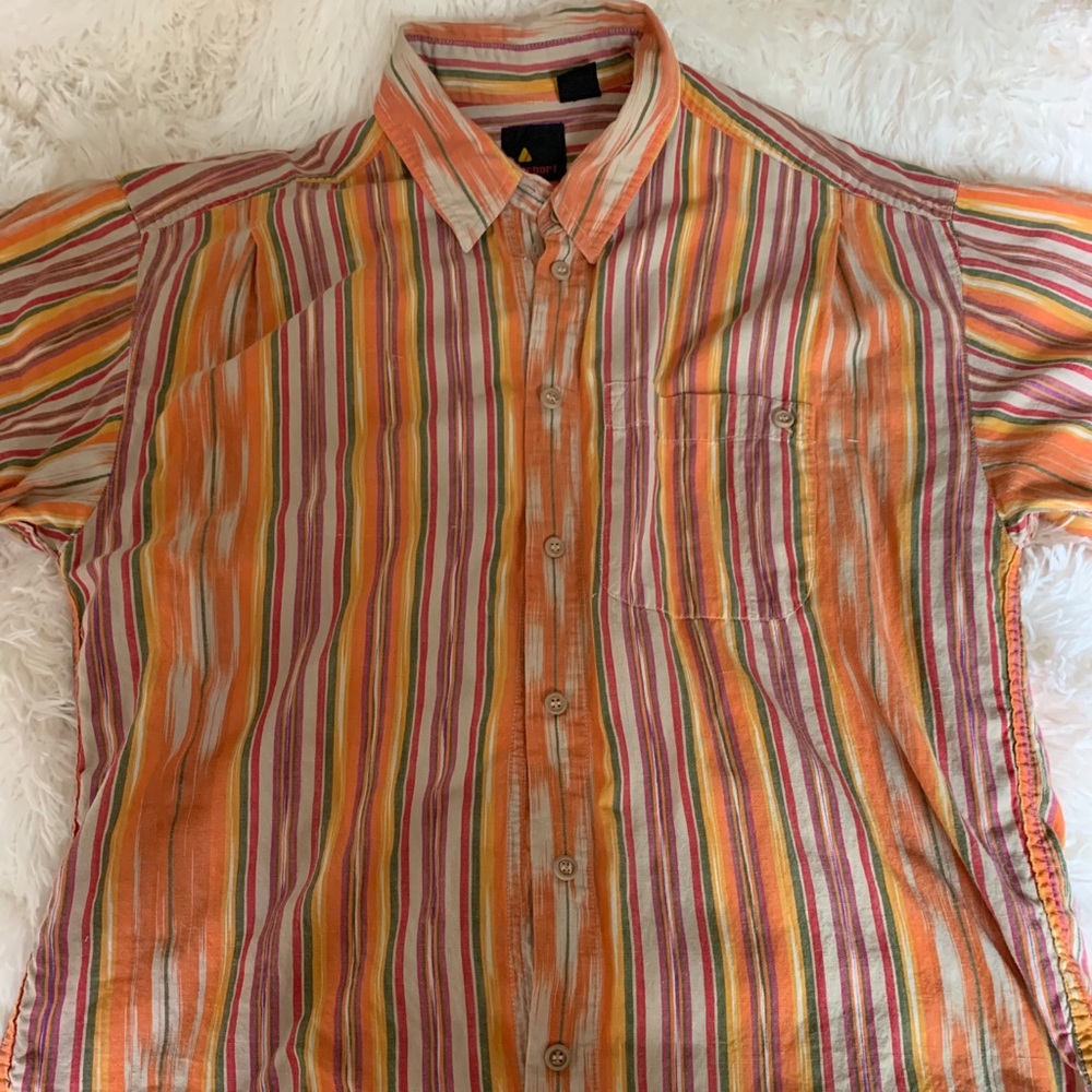 Vintage colorful button up!